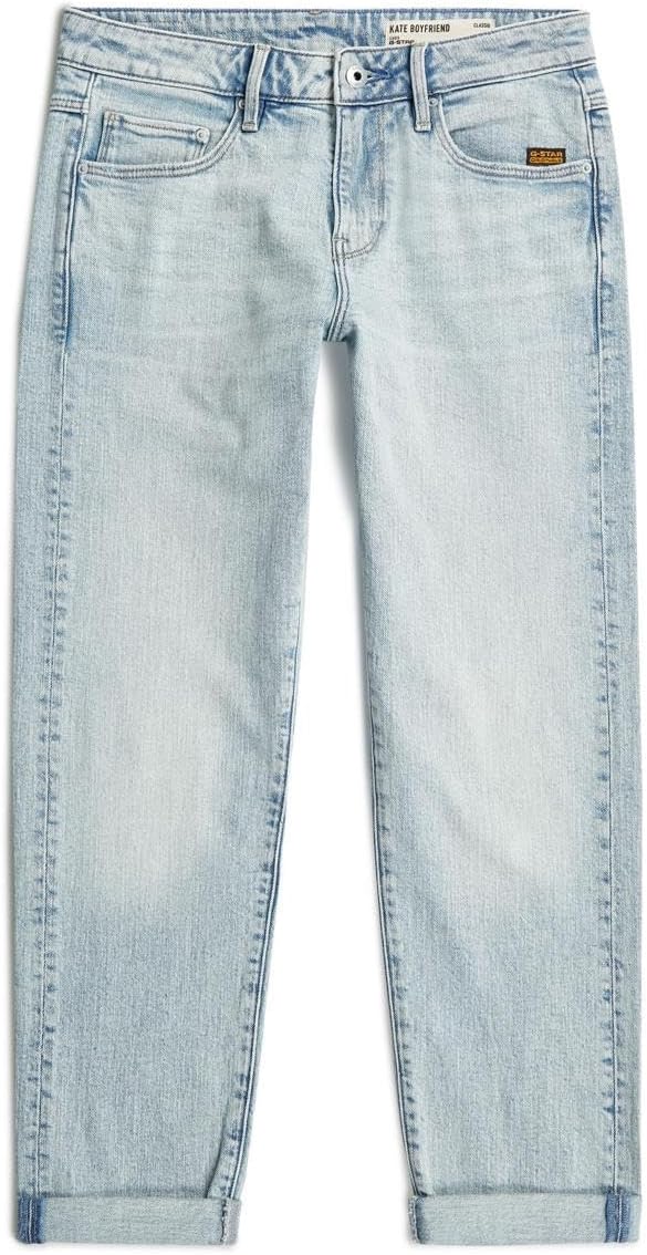 G-STAR Damen Kate Boyfriend Jeans 26W / 34L Blau (Sun Faded Blue Galena D15264-e205-h918), 26W / 34L
