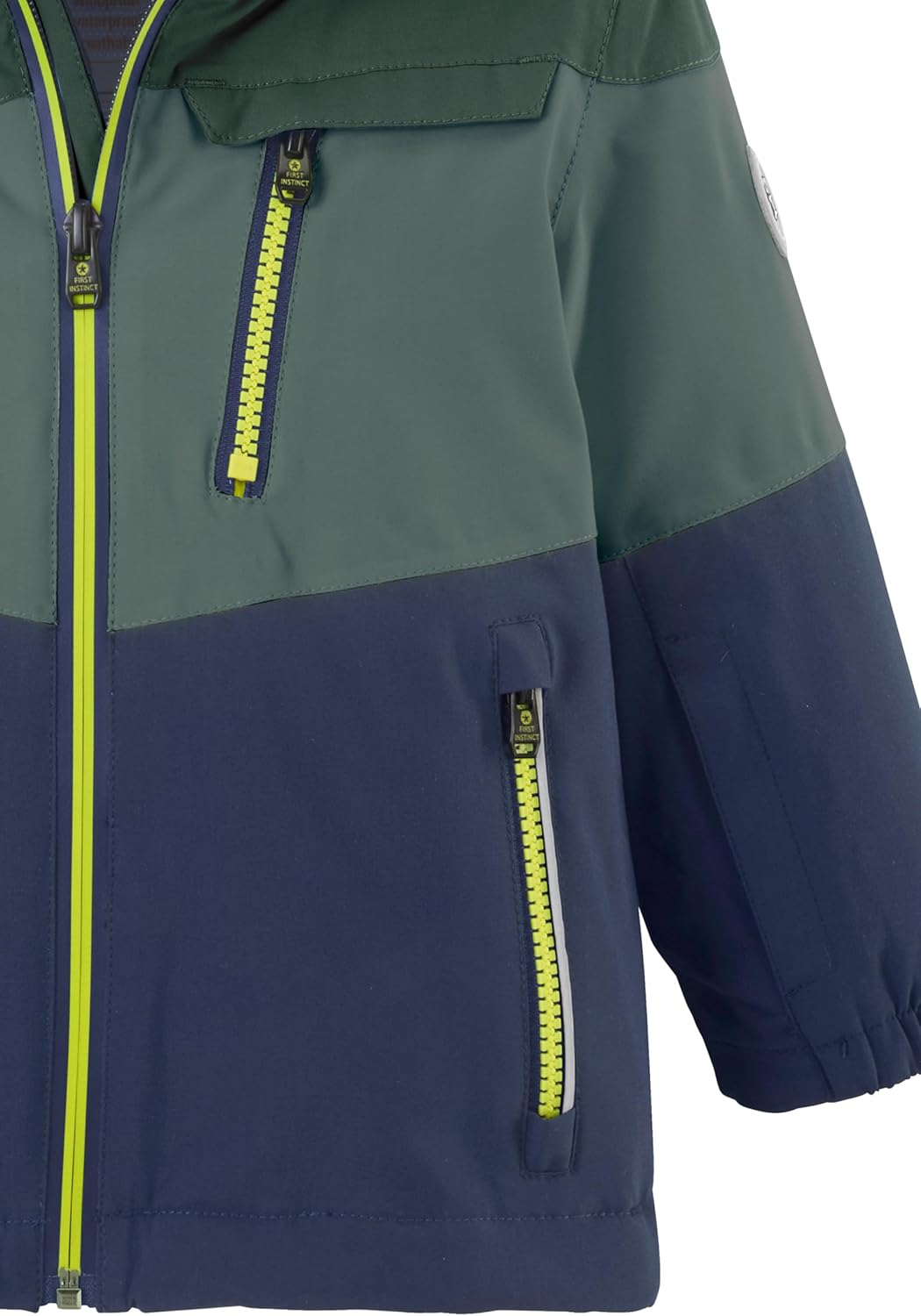 Killtec Unisex Fisw 3 Mns Ski Jckt Skijacke/Funktionsjacke mit Kapuze und Schneefang 86-92 dunkel wa