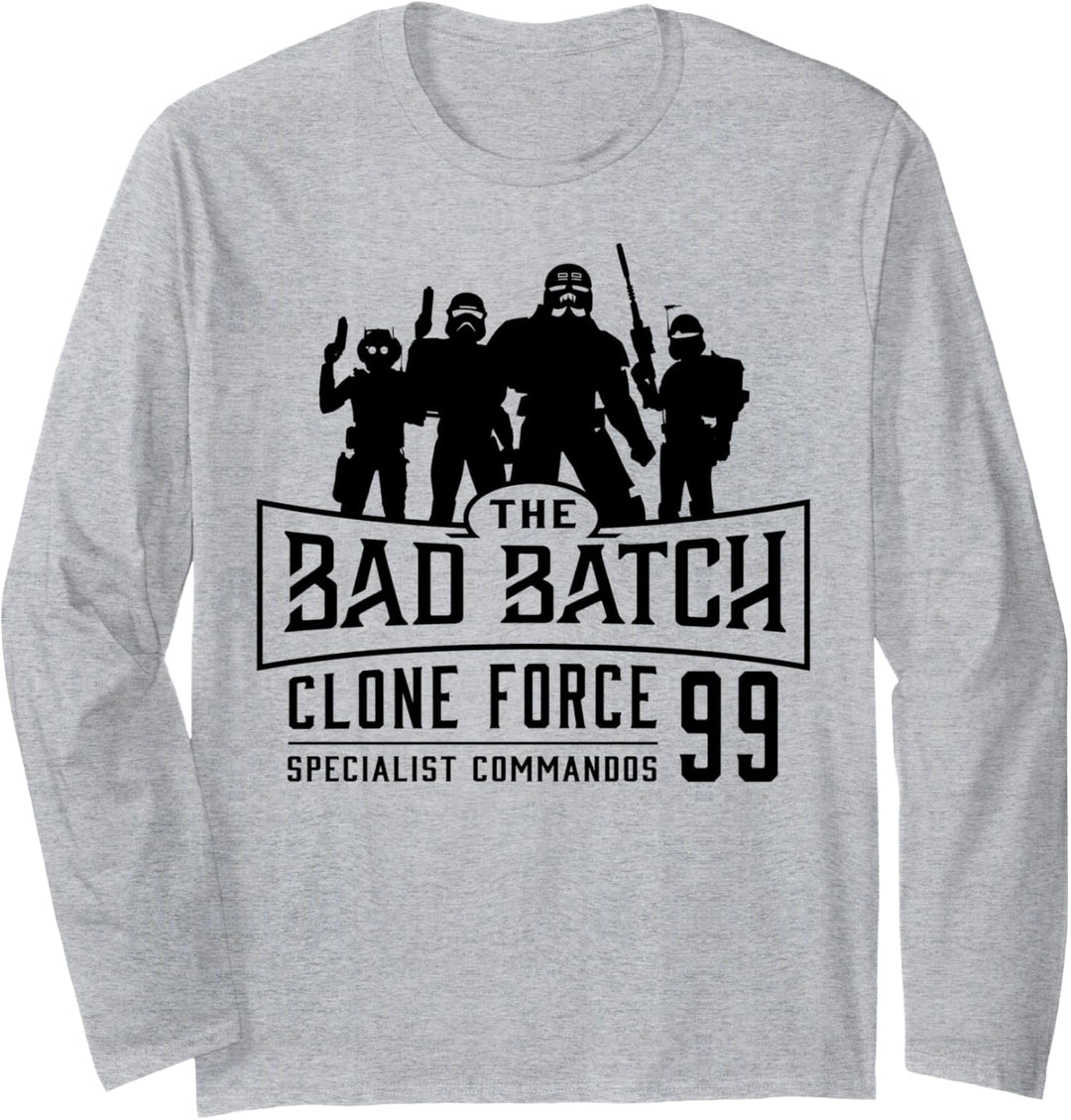 Star Wars Bad Batch Emblem Langarmshirt