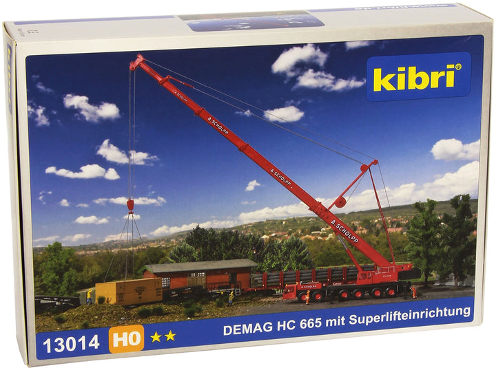 Kibri 13014 - H0 Demag AC 665 mit Superlifteinrichtung