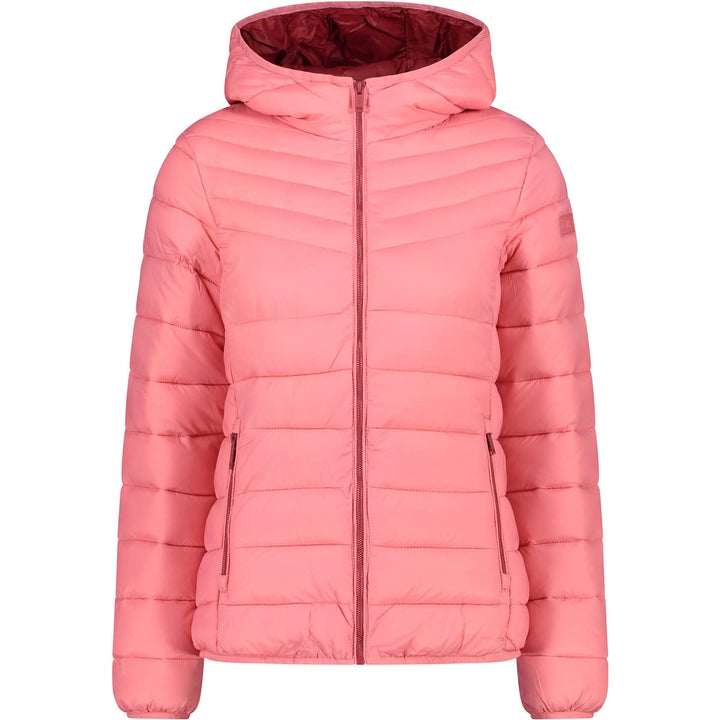 CMP Damen Woman Jacket Fix Hood Coat 34 Desert Rose, 34 Desert Rose