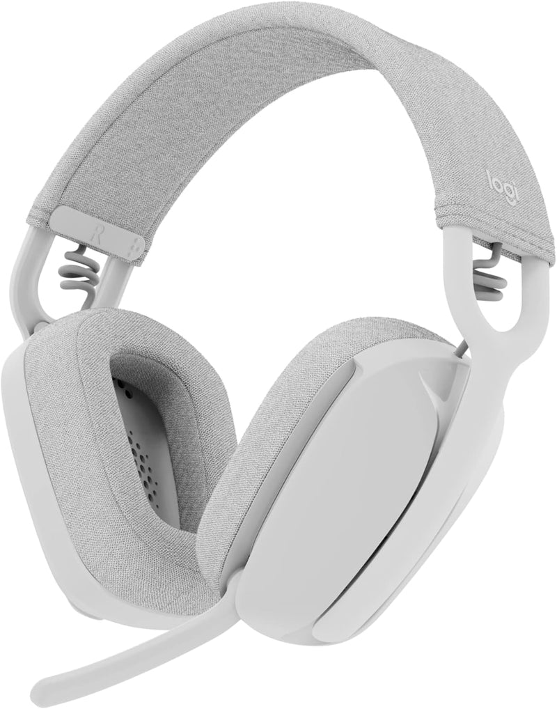 Logitech Zone Vibe 100 Leichte, kabellose Over-Ear-Kopfhörer mit geräuschunterdrückendem Mikrofon, M