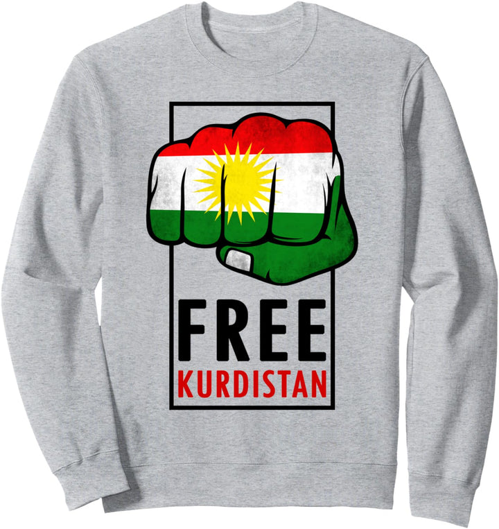 Kurdistan Flag. Free Kurdistan. Proud People Of Kurdistan Sweatshirt