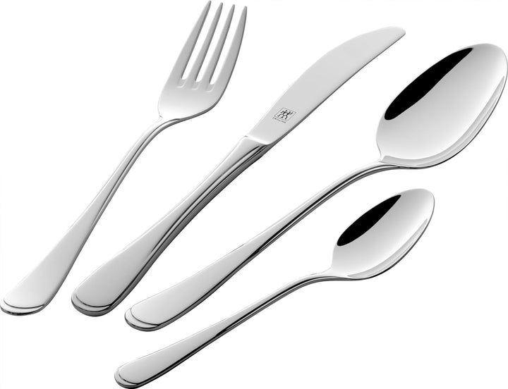 ZWILLING Nottingham Besteck-Set, 68-teilig, Für 12 Personen, 18/10 Edelstahl/Hochwertiger Klingensta