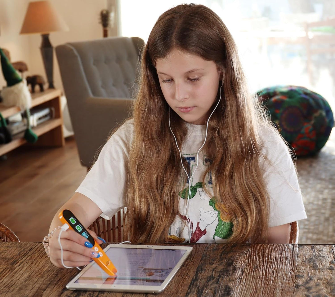 JOURIST Reader 3. Offline-Vorlesestift für Kinder und Erwachsene mit Leseschwierigkeiten wie Legasth