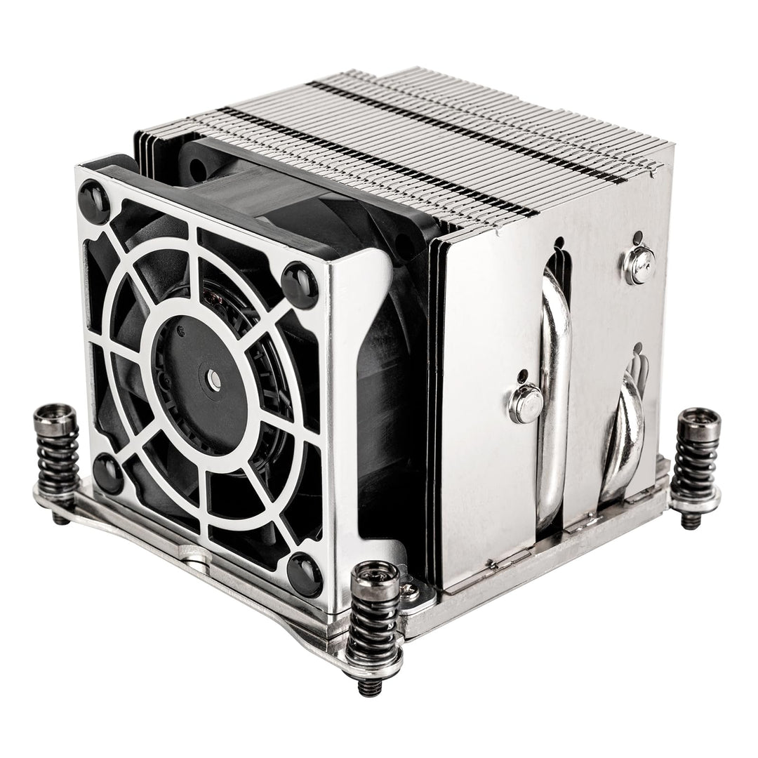 SilverStone Technology XE02-2066S - 2-HE-SFF-Server/Workstation-CPU-Kühler für Sockel Intel LGA 2011