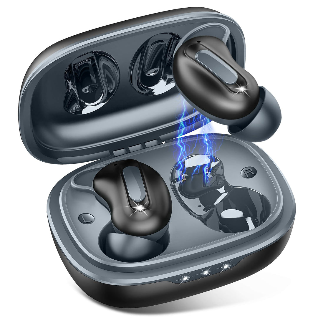 Bluetooth Kopfhörer, Schlafkopfhörer, In-Ear Kopfhörer Kabellos Bluetooth 5.4, Hi-Fi Sound mit ANC+E