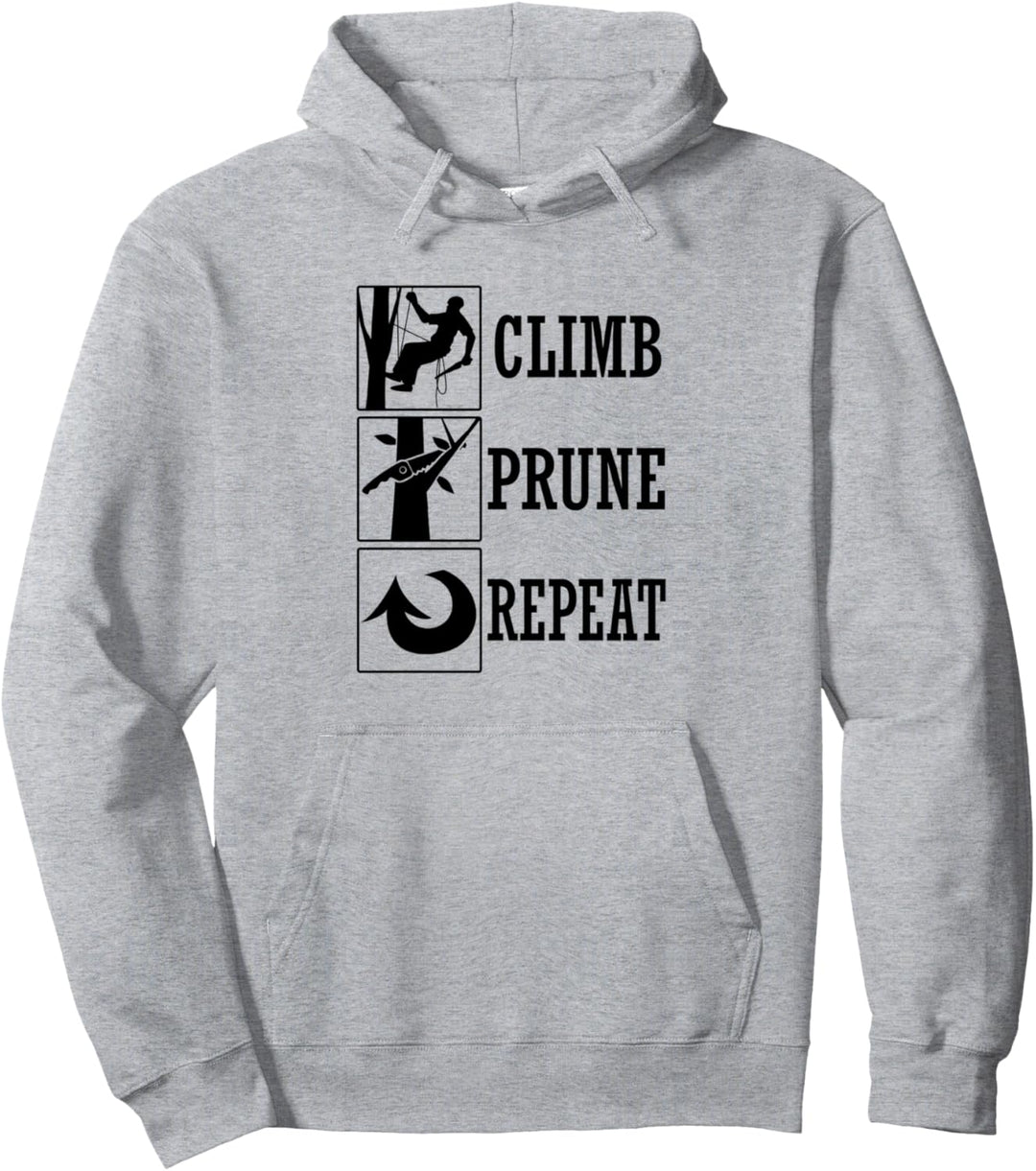 Arbeit in der Natur Baumpfleger Bäume Trimmen Pullover Hoodie