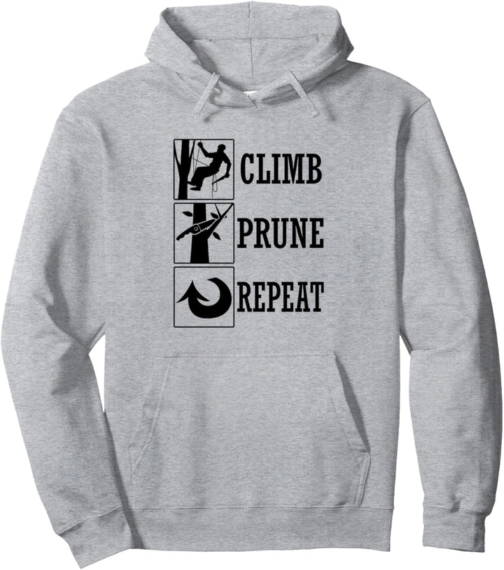 Arbeit in der Natur Baumpfleger Bäume Trimmen Pullover Hoodie