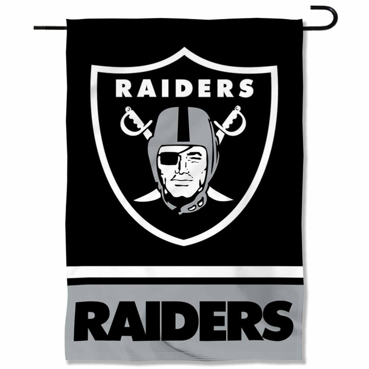 WinCraft Oakland Raiders Double Sided Garden Flag