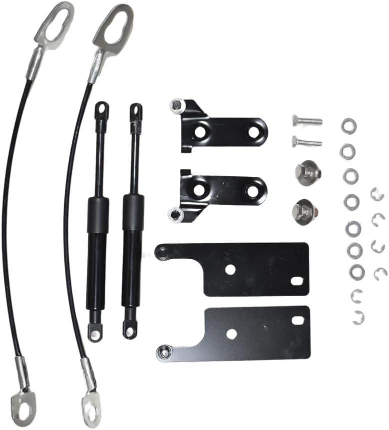 JINGLINGKJ Kofferraumstreben für Hilux GUN125 GUN126 Revo Pickup 2015–2021 Heckklappe, Gasdämpfer, u