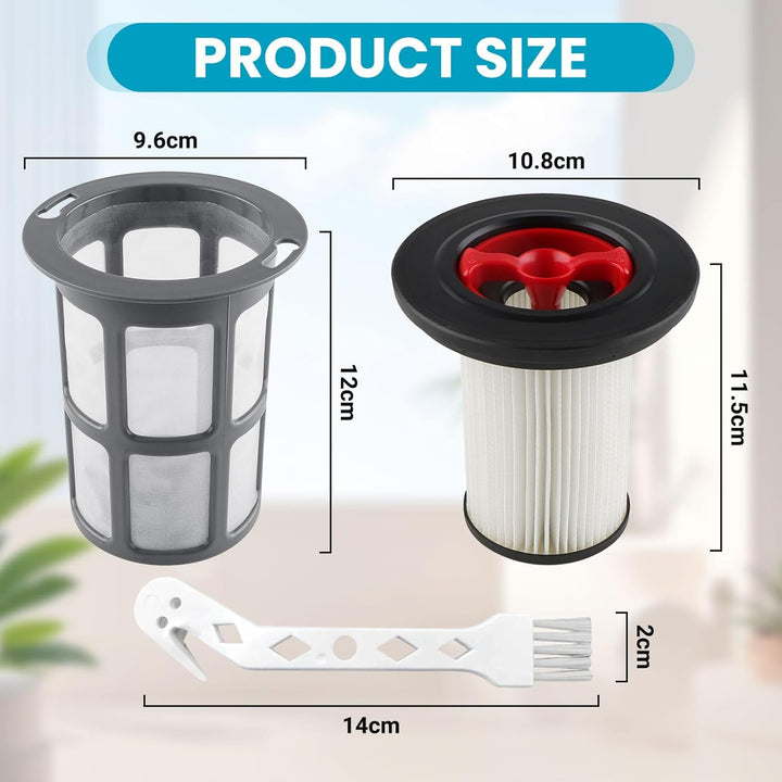 1 Set Ersatzfilter und Staubsauger Filter Fusselschutz kompatibel mit Bosch Unlimited Gen2 Serie 8 S