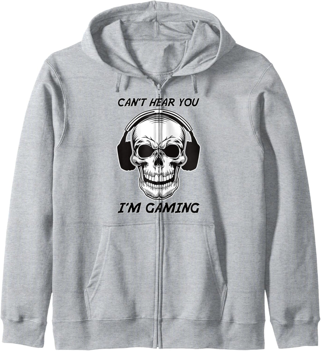 Lustiges Gamer Skeleton Punk Rock Gaming Headset, das ich Kapuzenjacke