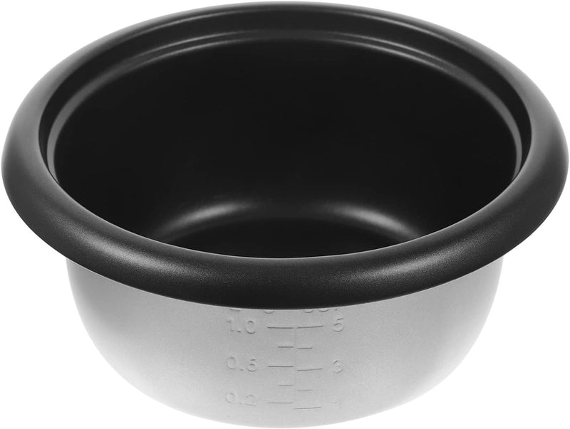OUNONA Reiskocher Innentopf Edelstahl Innenkochtopf Rice Cooker Reiskocher Dampfgarer Topf Einsatz K