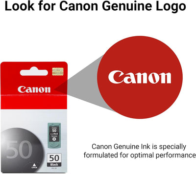 Canon PG-50 High Capacity Black Ink Cartridge