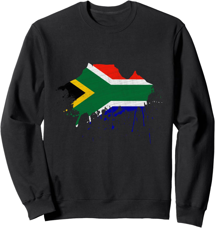 Kapstadt Skyline Südafrika Flagge Fahne Kunst Kapstadt Sweatshirt