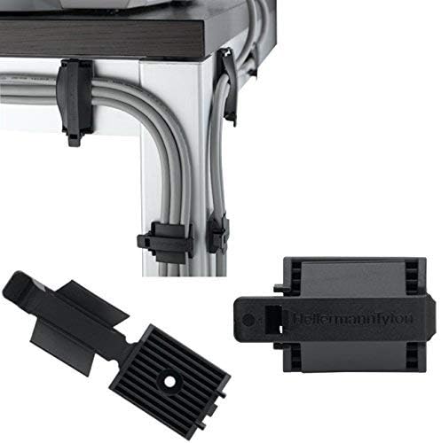 Hellermann Tyton FKH25A Kabel-Clips, 25 x 31 mm, 25 Stück, 25 Stück