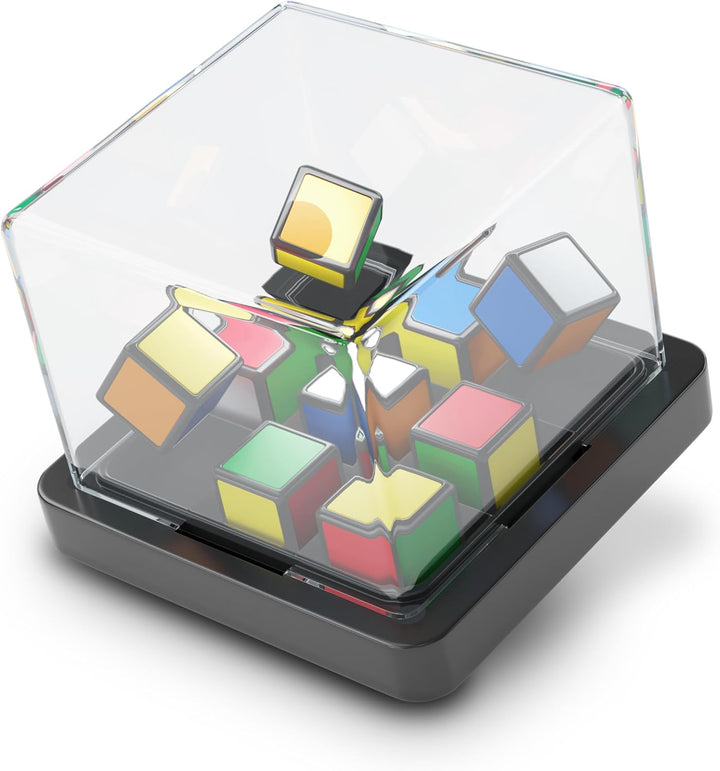 Rubik’s Race - das Spiel für 2 Rubiks-Fans ab 7 Jahren, rasantes strategisches Schiebe- und Logikspi