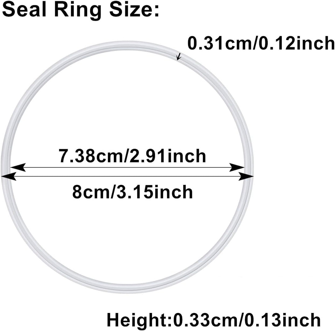 Duokon Siegelring, Mixer Ersatzteile Neue Ersatzdichtungen Gummidichtring Weisser O-Ring Flexible Te