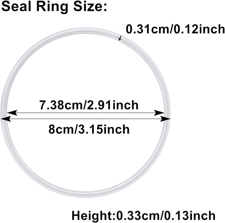 Duokon Siegelring, Mixer Ersatzteile Neue Ersatzdichtungen Gummidichtring Weisser O-Ring Flexible Te