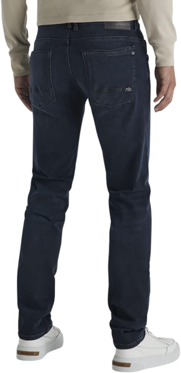 PME Legend Herren Jeans Commander 3.0 - Relaxed Fit - Blau - Comfort Blue Black, Grösse:36W / 36L, F