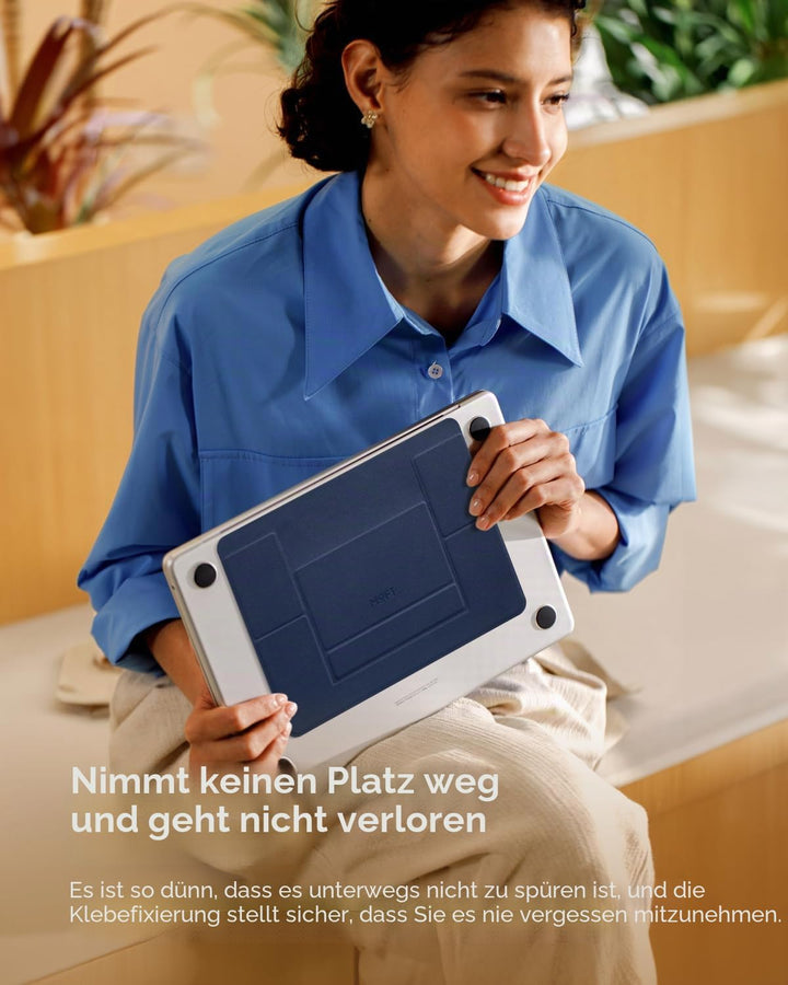 MOFT Laptop Ständer, Faltbarer Laptopständer Notebook Ständer mit 2 einstellbaren Winkeln, Haltung V