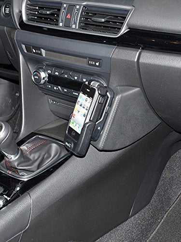 KUDA 1065 Halterung Kunstleder schwarz für Mazda 3 ab 2013 (Typ BM) & ab 2016 (Typ BN), 1065