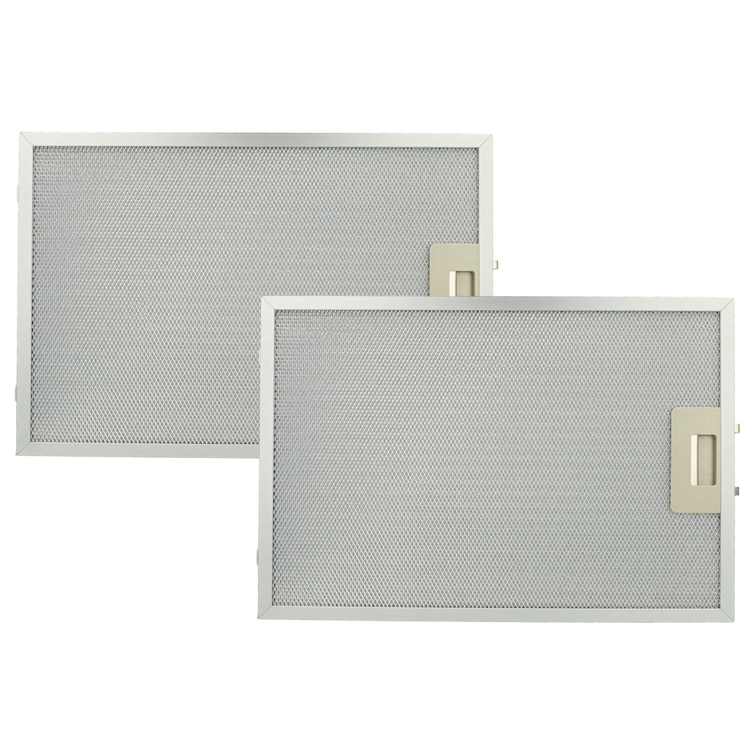 vhbw 2x Filter Metallfettfilter kompatibel mit Bosch DWW 09 W650, 09 W460, 09 W850 Dunstabzugshaube