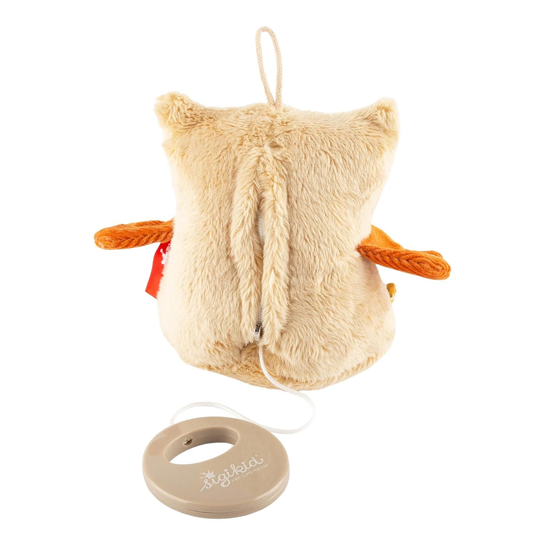 43376 SIGIKID Spieluhr Eule Baby Geschenk beige/Eule, beige/Eule