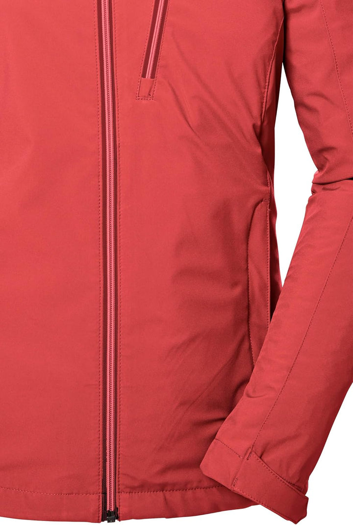 Killtec Damen Kos 89 Wmn Sftshll Jckt Softshelljacke/Outdoorjacke mit Kapuze KOS 89 WMN SFTSHLL JCKT