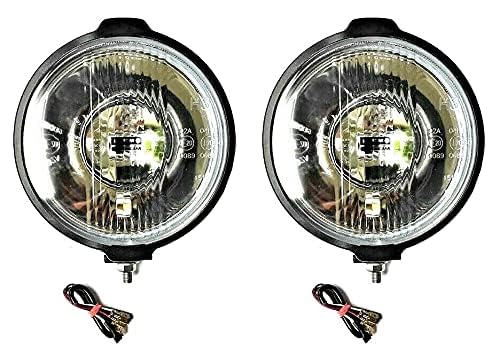2x H3 Halogen Rund Fernscheinwerfer 12V 24V Zusatzscheinwerfer 183 x 214 mm E20