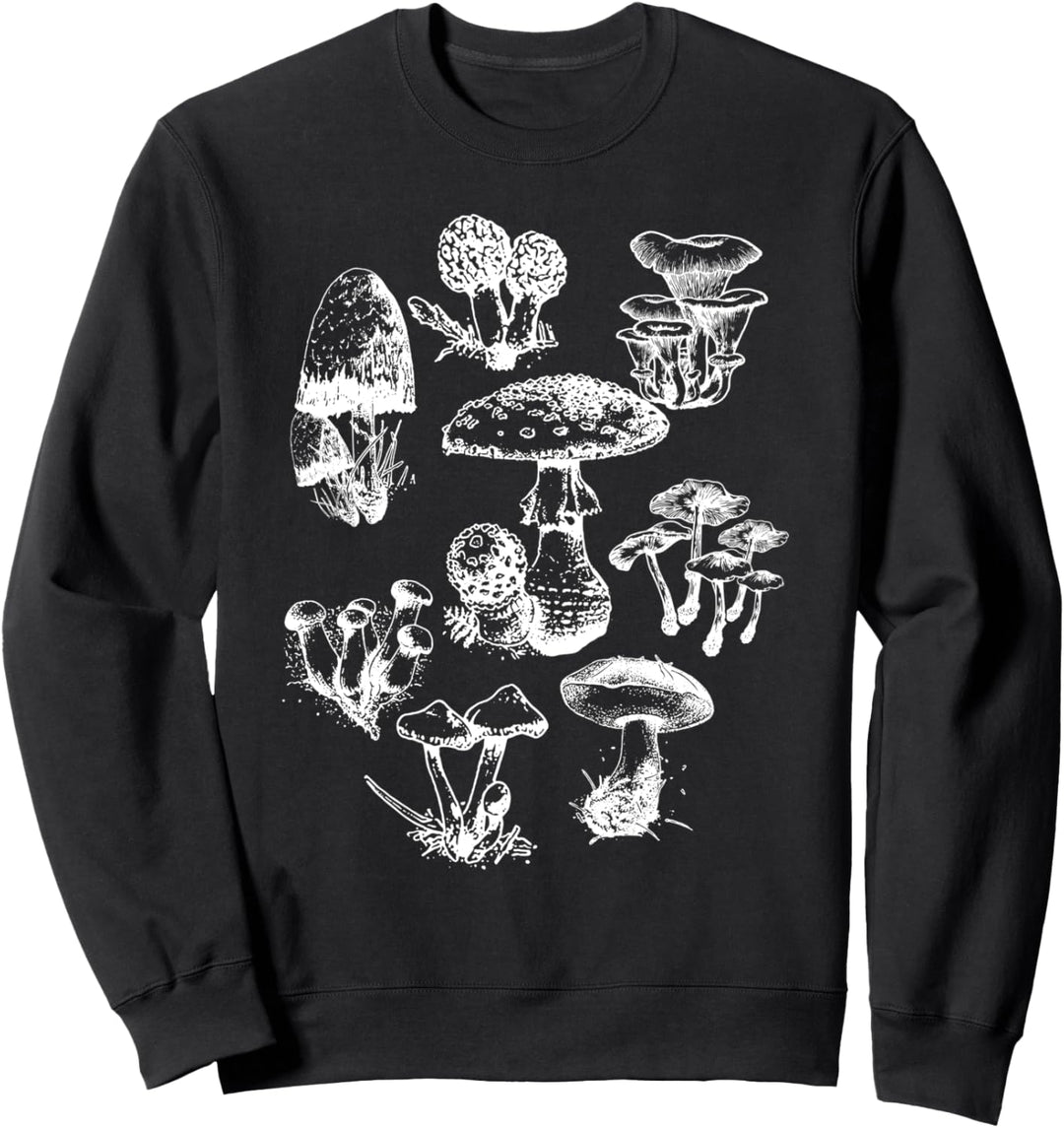 Pilzjäger Mycology Wilde Pilze Nahrungssuche Pilze Sweatshirt