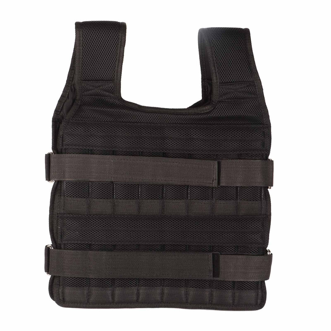 Greensen Gewichtete Weste 15KG für Krafttraining & Ausdauer, Atmungsaktive Netz-Weste mit 32 Sandtas