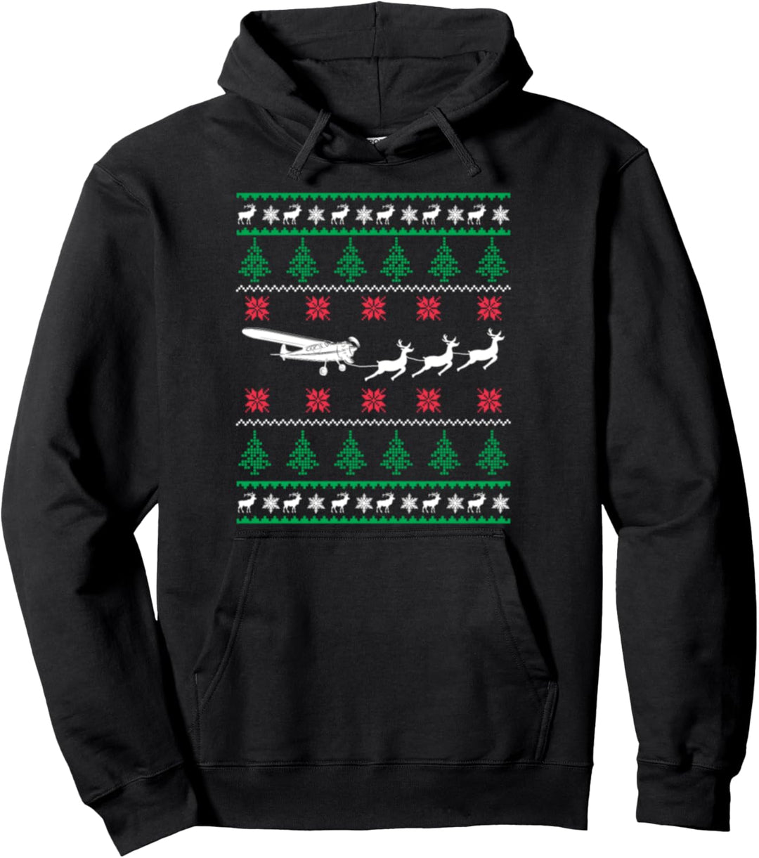Ugly Christmas Pilot Sweater Pullover Hoodie