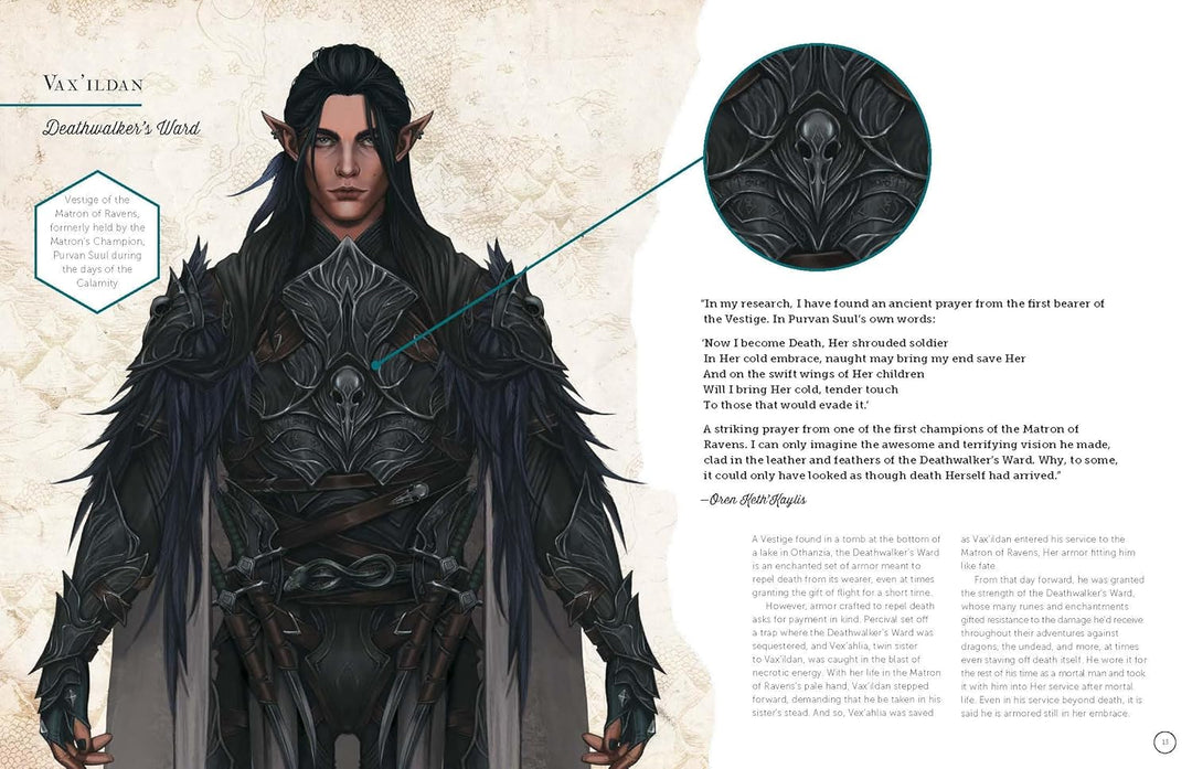 Critical Role: Armory of Heroes, Gebundenes Buch