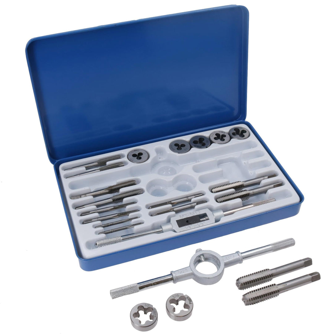 Whitworth Tippen und Set BSW British Standard 23 pc Umfädeln Gewinde reparieren