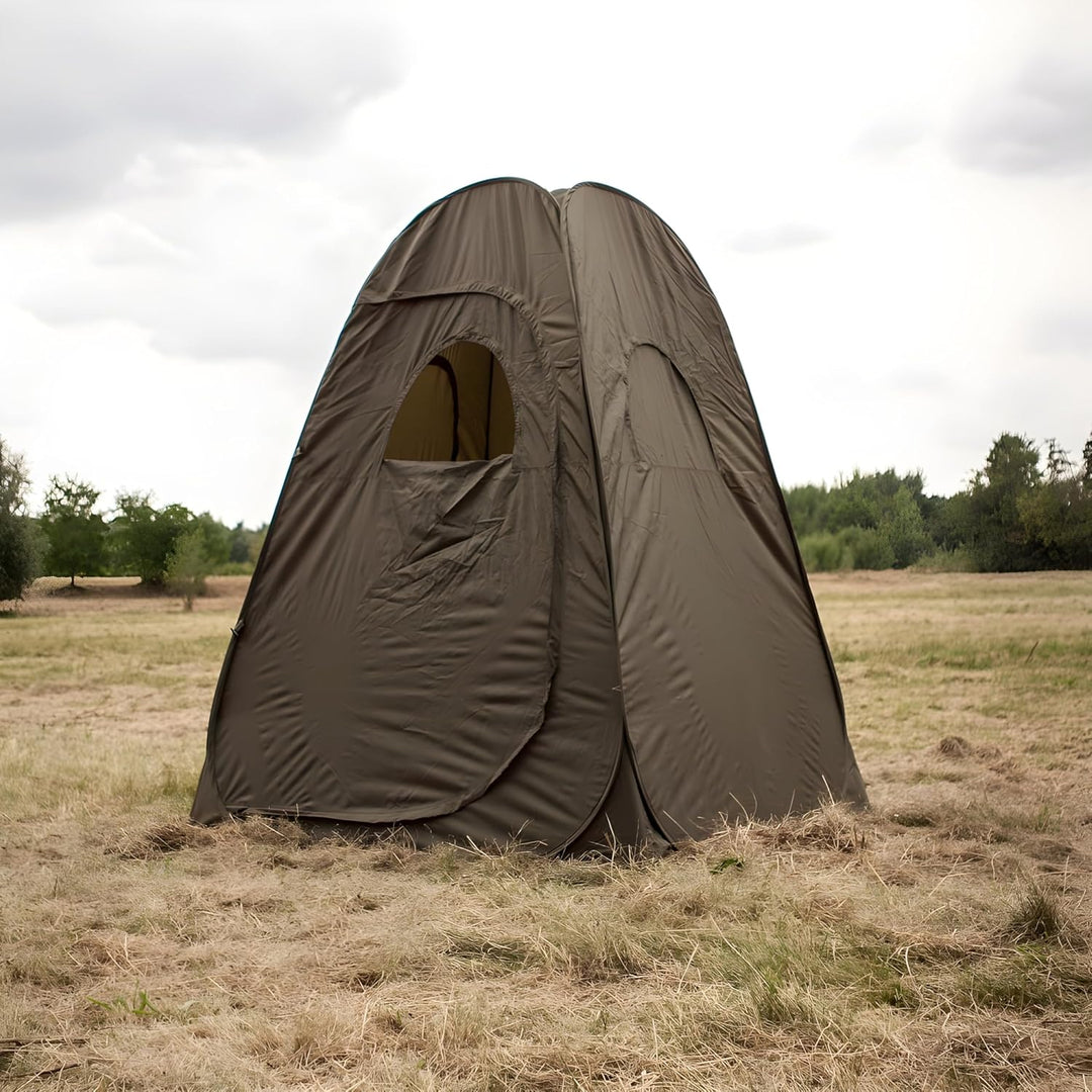 Lucx Pop-Up Angelzelt &amp; Jagdzelt - Sekundenzelt für 1-2 Personen, wasserdicht (5.000 mm), 200x150x15