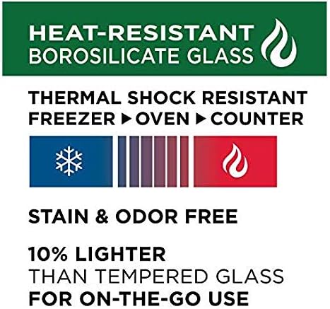 LOCK & LOCK Boroseal Frischhaltedosen aus Glas - 3er Vorratsdosenset - eckig - mit Deckel für Backof