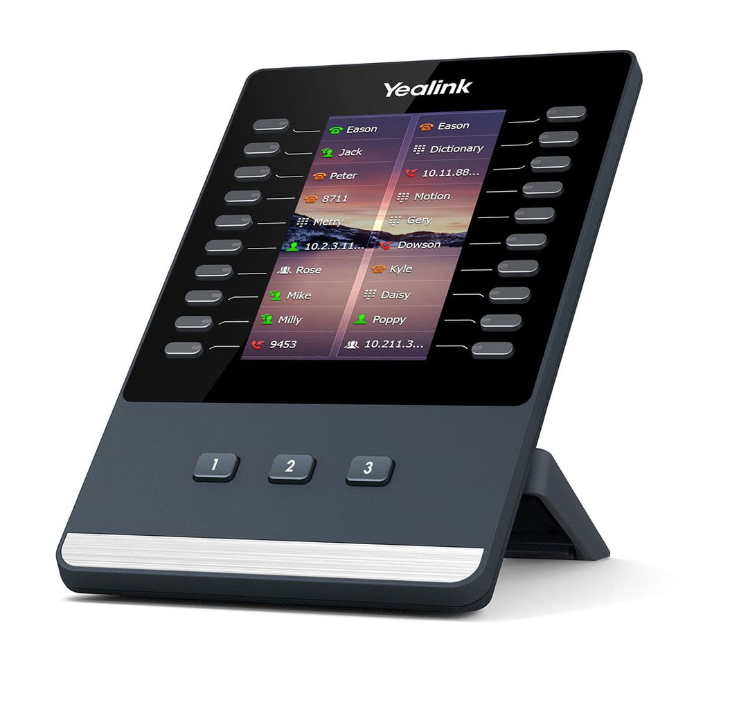 Yealink EXP43 IP add-on Module Black Grey 23 Buttons