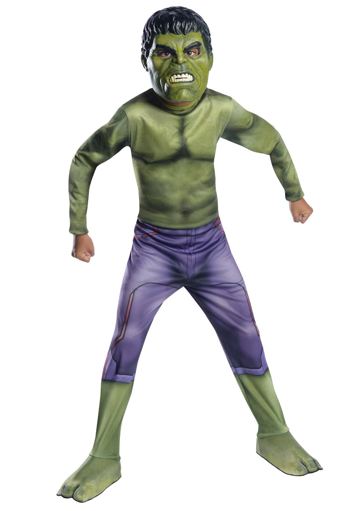 RUBIES 184442 Hulk Classic AV2 KOSTÜM, Kind Avengers Filme Kleidung und Accessoires, Mehrfarbig, 8-1