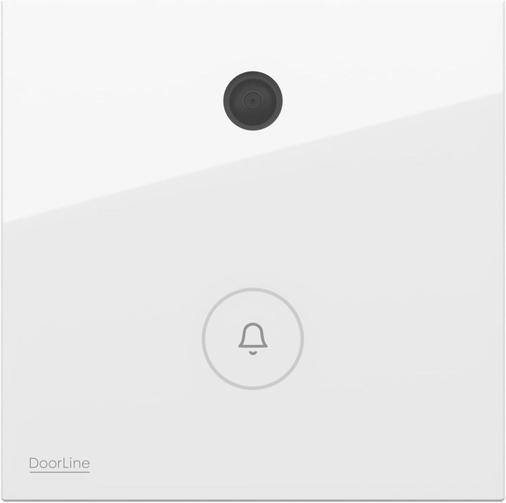 DOORLINE Snap Farbe: Weiss von Telegärtner Elektronik l die Türklingel mit Kamera I Bildübertragung