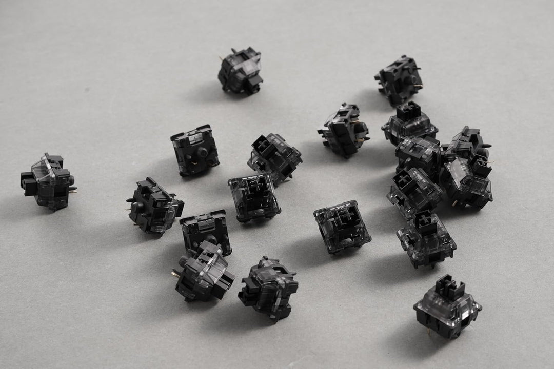 Akko V3 Pro Creme Schwarz Schalter für Gaming-Tastatur, lineare Schalter, staubdichter Schaft, 5-Pin