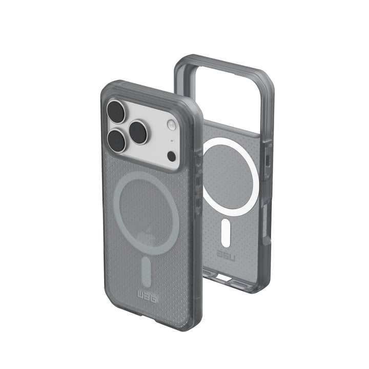 URBAN ARMOR GEAR Dot Case Apple iPhone 17 Pro Hülle (Magnetring, Abgeflachte Ecken, Wireless Chargin