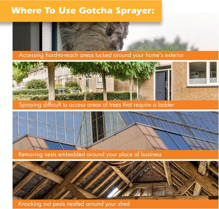 4most Innovations GSP0205 Gotcha Sprayer Pro Extension Pole Adaptor