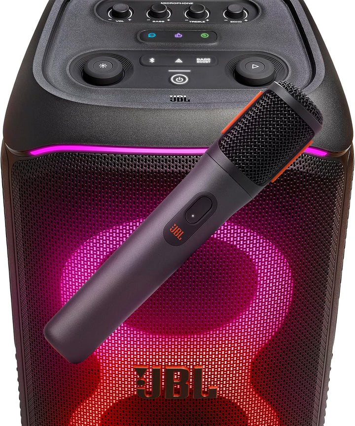 JBL PartyBox Wireless Mic - 2X Digital Wireless Mikrofone, Wiederaufladbarer Akku (20hrs - 700mAh),