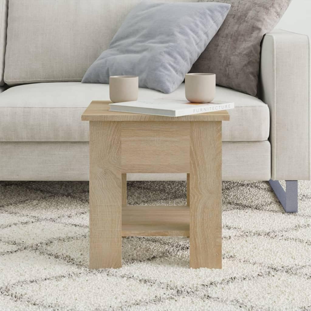 40x40x42 cm Kleiner Beistelltisch Holz Couchtisch Wohnzimmertisch Modern Stilvollen Design Kleiner T