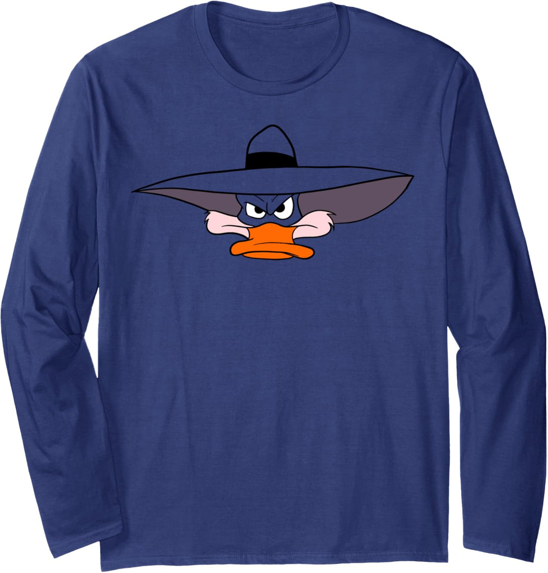 Disney Darkwing Duck Big Face Langarmshirt