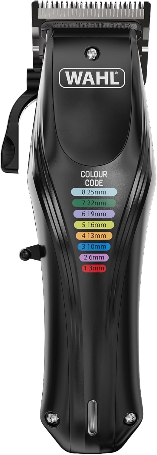 WAHL Animal Color Pro, Wiederaufladbare Tierschermaschine, Schermaschinen mit farbcodierten Aufsteck