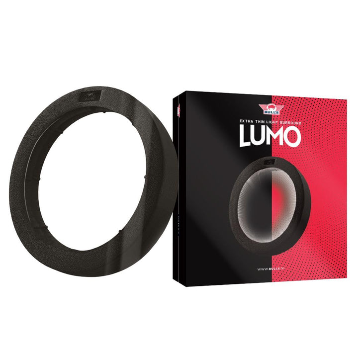 Bull's Lumo Surround Dartboard Beleuchtungssystem - 360° LED-Beleuchtung & Wand-Schutz - Kompakt, La