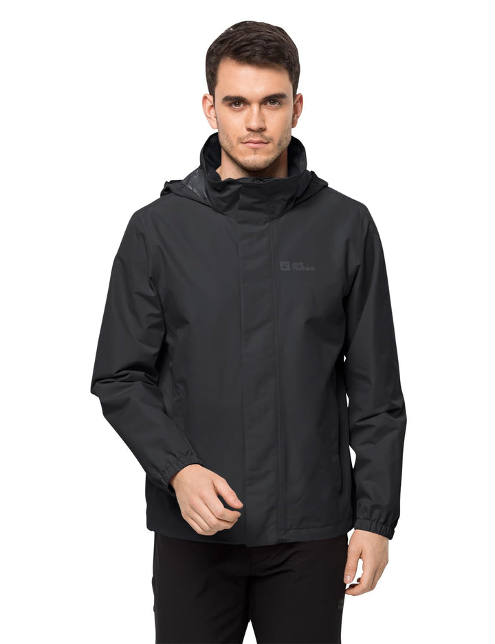 Jack Wolfskin Herren Stormy Point 2l Jkt M Jacket Schwarz S, Schwarz S